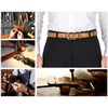 KM Legend Men's Genuine Leather Dress Belt with Premium Quality