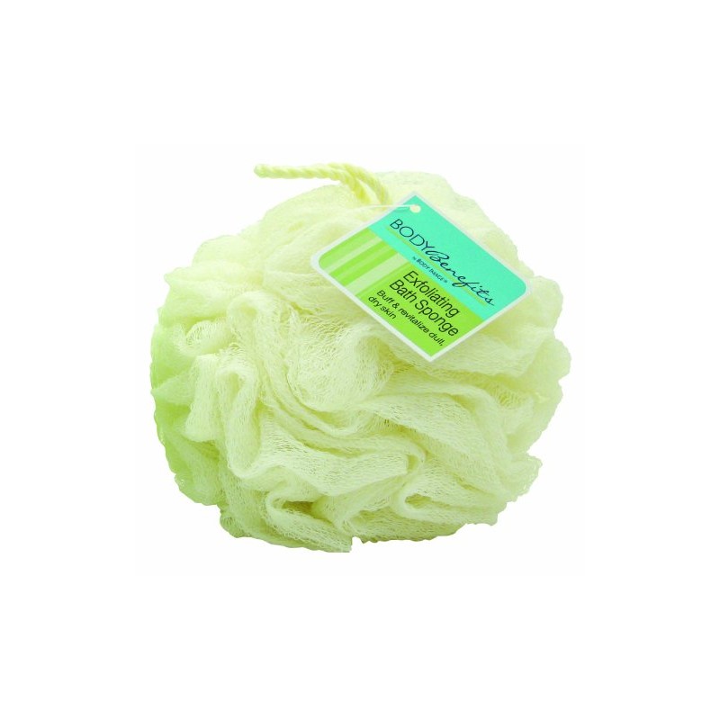 Body Benefits Exfoliating Bath Sponge, 0.197-Pound (Pack of 6)