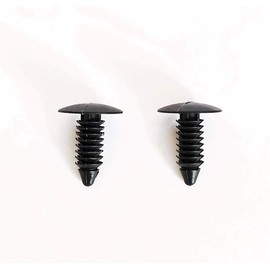 KOMORAX 50 pcs Medium Multi-Gauge Rivet 3/16" or 7/32" Hole Patio Strapping Fasteners Webbing Lawn Chair Lounge (Black)