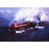 LMS Coronation Duchess of Hamilton Steam Train Blank Birthday or