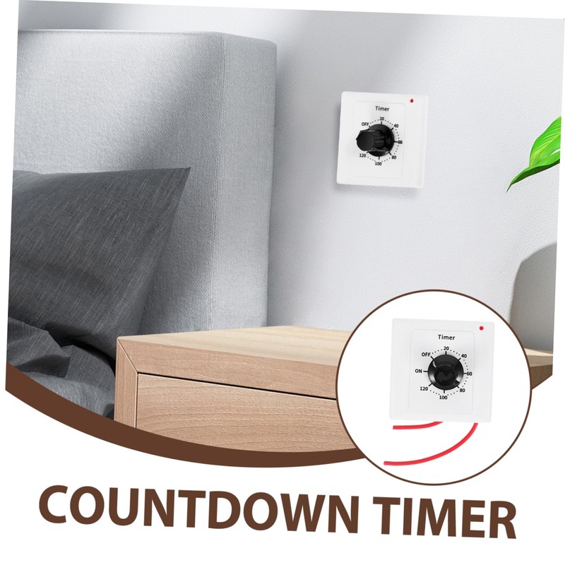 Operitacx Digitaler Timer Schalter mit LED Display Programmierbare Zeitschaltuhr für