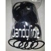 Dandyline 100 Pack Hairties 3mm Black Dandyline 10 Packages