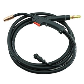 WeldingCity 150-amp 12-ft Air Cooled MIG Welding Gun Torch Stinger Replacement for Lincoln Magnum 100L (K530-6 Amphenol Terminals)