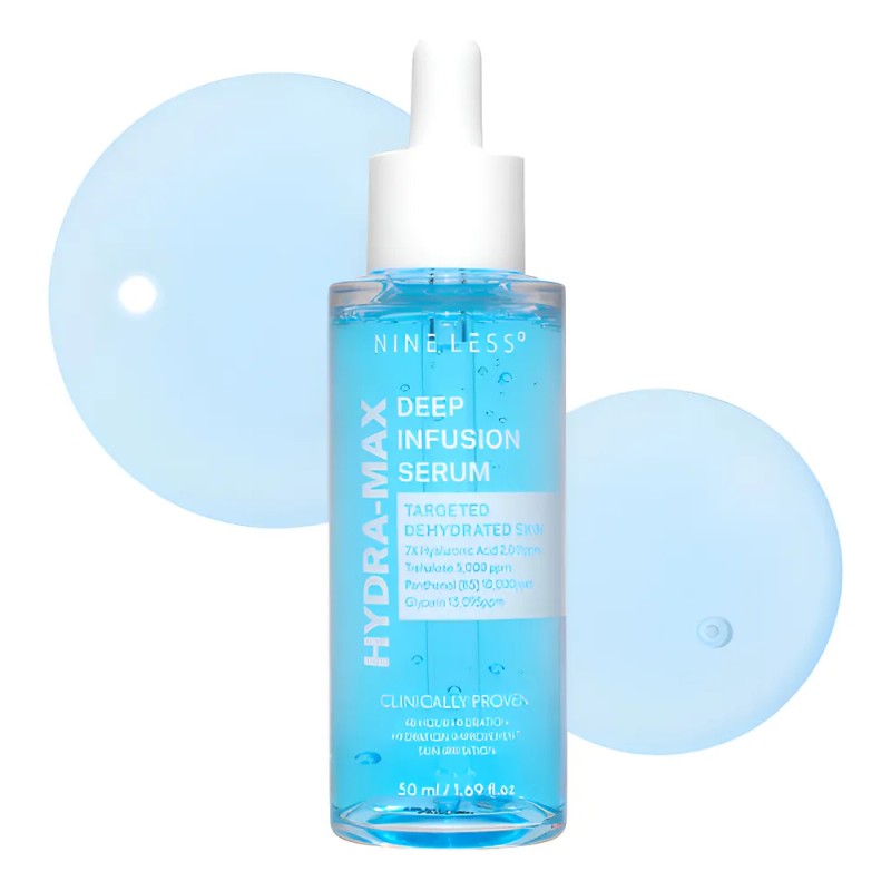 Srum Facial Nineless Hydra Max Hidratante 50ml Con cido Hialurnico