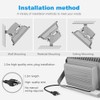 200W LED Flood Lights Outdoor, 110-285V, 20000LM Super Bright Security