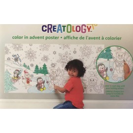 Creatology Days of Color Advent Calendar Winter Poster
