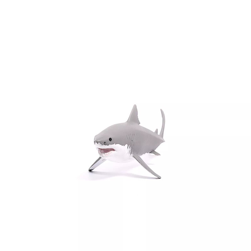 Schleich Great White Shark Toy Figurine Educational Ocean Play for