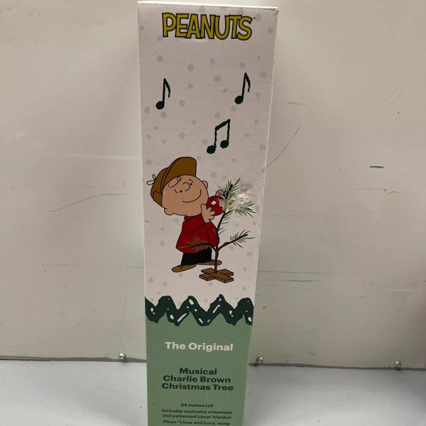 Peanuts The Original Musical Charlie Brown 24" Christmas Tree Brand