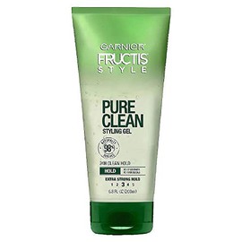 Garnier Fructis Style Pure Clean Styling Gel 6.8 oz (Pack of 4)