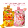 (2 Packs10oz) MetaVita Assorted Peelable Gummy – Tropical Peeling Candy