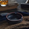 OUSACE Ceramic Ashtray Stylish Indoor & Outdoor Cigarette Ashtray for