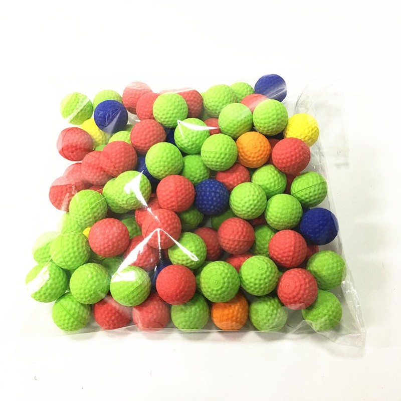 100 Pcs Refill Balls EVA Soft Foam Balls Approx 0.9