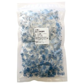 Desiccant Silica Gel, Convenient Dehumidifier for Everyday Use (Silica Gel 0.04 oz (1 g) x 150 Pieces, Chuck, SA1 g, 150 Pieces