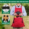 Grampa's Garden Apron - Cross Back Gardening Apron With Pockets