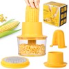 LIIGEMI Corn Cob Strippe,Corn Peeler for Corn on the Cob,Corn