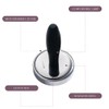 Bellemain Meat Pounder Flattener, Easy-Grip Meat Tenderizer, Stainless Steel Meat