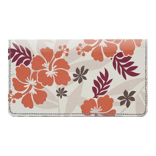 123 Cheap Checks Hawaiian Pattern Designer Checkbook Cover, Credit Card