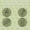 CoCo Joy Natural Coconut Water, Low-Calorie, High-Calcium, Nutrient-Rich Drink 6