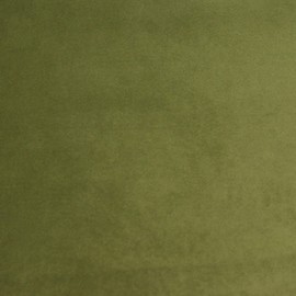 Lycce Velvet Fabric Fresh Sold by the Metre Olive Running Metre x 140 cm