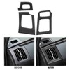 3pcs Dashboard Left Right Air Vent Trim Frame Decoration Fit