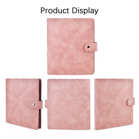 MUZIRI KINOKOO 200 Pockets Photo Album for 3-inch Film Fuji Instax Mini EVO/Mini 12/11/9/8/7+/25/90 Camera Photo Digital Photography PU Leather Album Pink