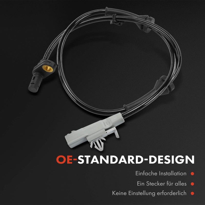 Frankberg ABS Sensor ABS Speed Sensor Rear Left Compatible with