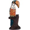 Bieye L10813 Toucan on Tree Trunk Tiffany Style Stained Glass
