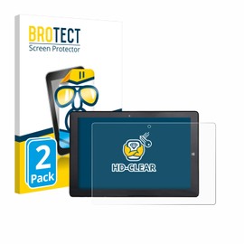 BROTECT Pack of 2 Screen Protectors for Awow AiBook 10 Screen Protector Film Made in Germany Ultra Clear