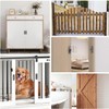 Barn Door Lock, 90/180 Degree Gate Latches, Zinc Alloy Right