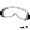 voltX DEFENDER GOGGLES Indirect Ventilated Safety Goggles, CE EN166B, EN170-certified,