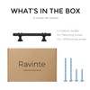 Ravinte 5 Pack 6 Inch Cabinet Pulls Kitchen Cupboard Handles