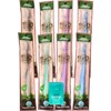 HDP Happy Planet Biodegradable Toothbrush Floss Color:Biodegradable Size:Pack of 8