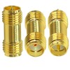 SMA Coupler Barrel Adapter TUOLNK SMA Female to RP-SMA Female