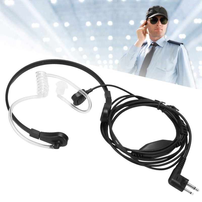 2 Pin Walkie Talkie Earpiece Noise Canceling Headset with MIC