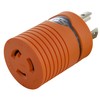AC WORKS [ADL630L620] Plug Adapter L6-30P 30Amp 250Volt Male Plug