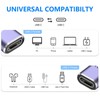 Meliya 3 Pack USB C Coupler, 240W USB C Female