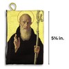 Needzo - Saint Benedict & St. Scholastica Rosary Icon Pouch