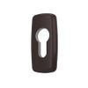 Premium Cylinder Protective Rosettes Rosettes Locking Cylinder Colour: Brown RAL