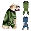 QUEARN 2 Packs Breathable Cotton Dog Recovery Suit for After