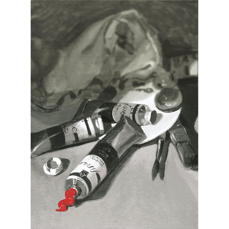 Lefranc Bourgeois, oil-based paint, Titanium White, 200ml