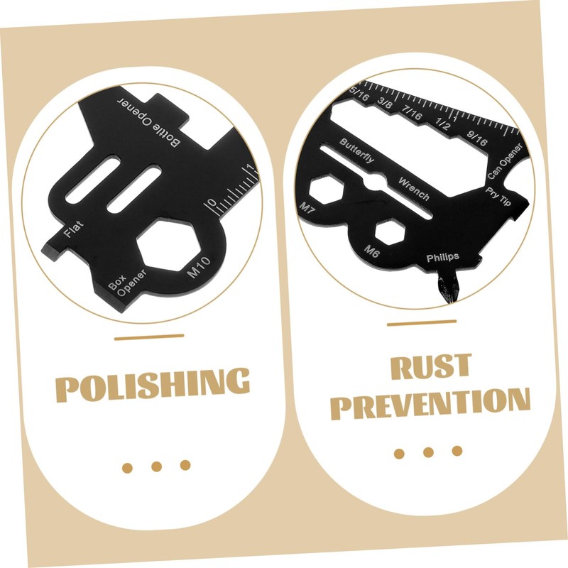 SHINEOFI Multi Tool Card Multi Tools Multi Purpose Tool Compact