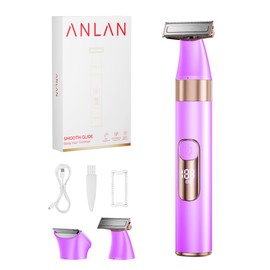 ANLAN Bikini Trimmer for Women (Purple)
