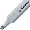 STABILO Swing Cool Highlighters Pastel Bevel Tip Silk Grey Pack