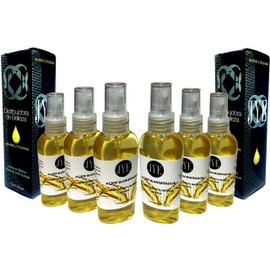 Tratamiento aclarante de piel. Aceite con extracto natural de papa. Set de 6 Botellas. Tratamiento natural en el blanqueamiento de todo tipo de piel.