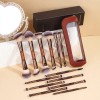 13pzs Brochas Maquillaje Profesional Con Bolsa De Cosméticos