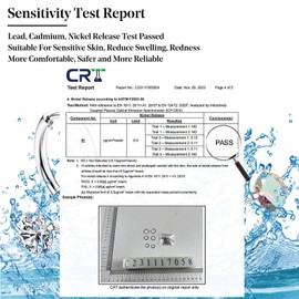 Jstyle Surgical Steel Earrings for Sensitive Ears hypoallergenic 20G Stud Hoop Earrings Set for Women Men Small Opal Ball CZ Surgical Steel Flat Back Cartilage Earrings Hoop Stud- Silver Tone