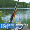 YELARXI Fishing Beads Glow Soft Plastic Fish Rigs 4 mm
