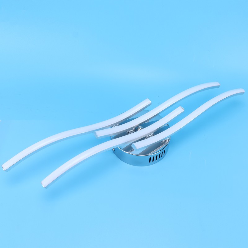 LED Wavy Ceiling Light 140LED Modern Ceiling Lamp for Bedroom