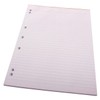 Quill A4 Bank Pad, 7-Hole Punched, Ruled, 60gsm, 90 Sheets,