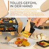 TIMELEOS Wooden Scraper Raclette Scraper Made of Domestic Beech -